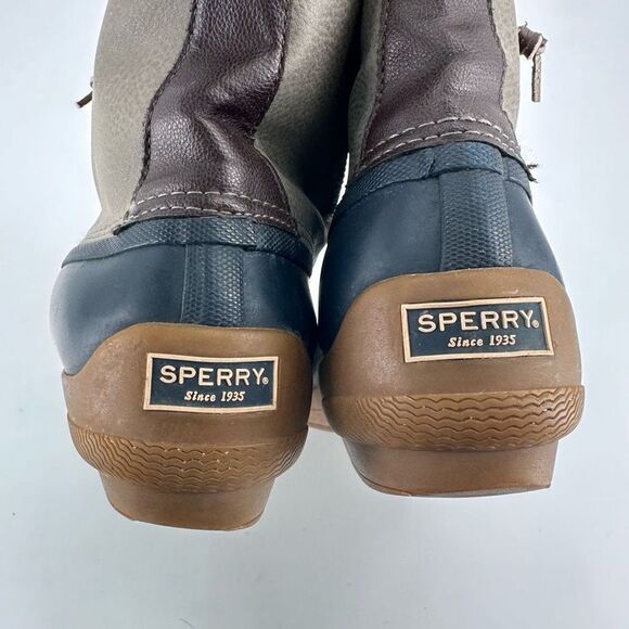 Sperry Womens Syren Gulf Waterproof Duck Ankle Rainboots Boot Grey Blue Size 9.5 - Picture 6 of 11